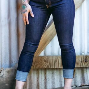 Rumble59 Ladies Denim - High-waisted Skinny Jeans - Second Skin #26/34