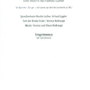 Sprechtext Martin Luthers Kinder