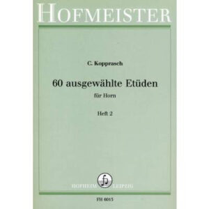 Etüden für Horn 60 ausgewählte Etüden 2