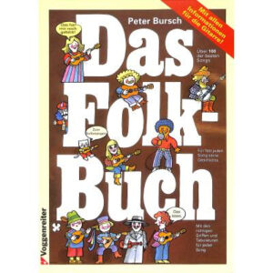 Spielbuch für Gitarre Das Folk-Buch