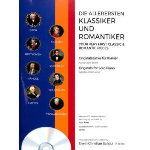 Sammelband für Klavier Die allerersten Klassiker und Romantiker 1