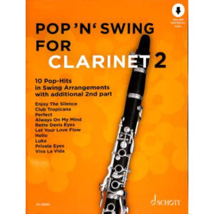 Spielbuch Klarinette Pop 'n' swing 2