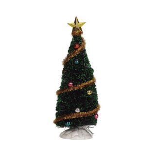 LEMAX - Sparkling Green Christmas Tree M