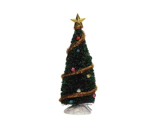 LEMAX - Sparkling Green Christmas Tree M