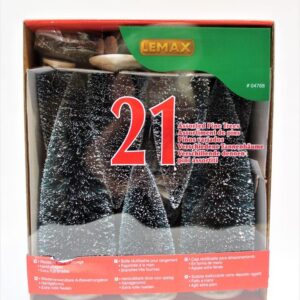 LEMAX - Assorted Pine Trees 21-tlg. Box