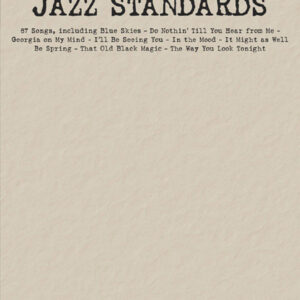 Songbook Jazz Standards