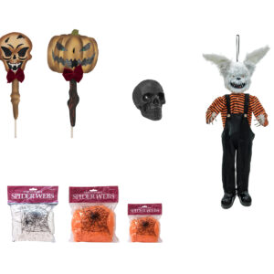 Halloween SET BASIC - 7-teilig - Grundausstattung im praktischen Paket