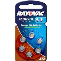 Knopfzelle Rayovac 312 Acoustic 1