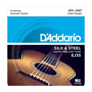 Saitensatz D´Addario EJ35 Silk & Steel 12-String