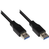 Good Connections USB 3.0 Anschlusskabel 3m St. A zu St. A schwarz