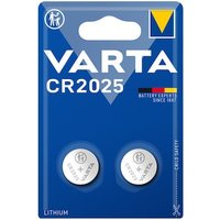 VARTA Professional Electronics Knopfzelle Batterie CR 2025 2er Blister