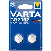 VARTA Professional Electronics Knopfzelle Batterie CR 2032 2er Blister