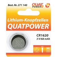 QUATPOWER Lithium-Knopfzellen CR1620