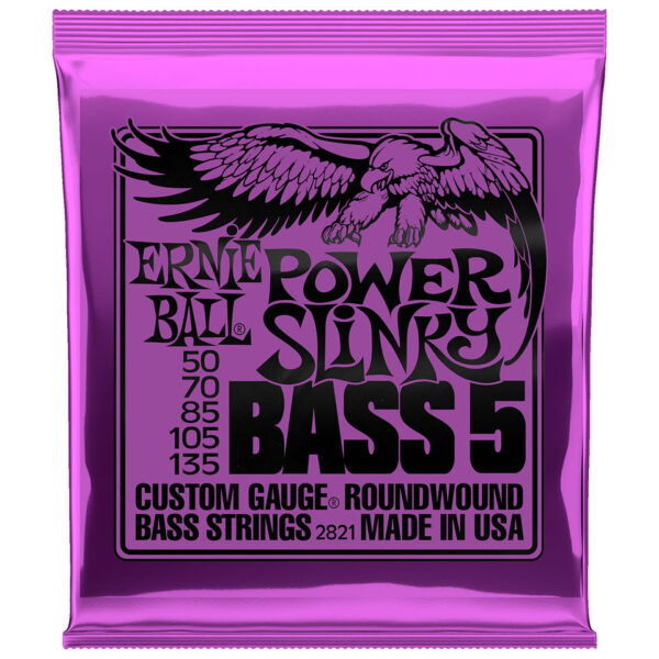 Ernie Ball Power Slinky Bass 5 2821 .050-135 Saiten E-Bass