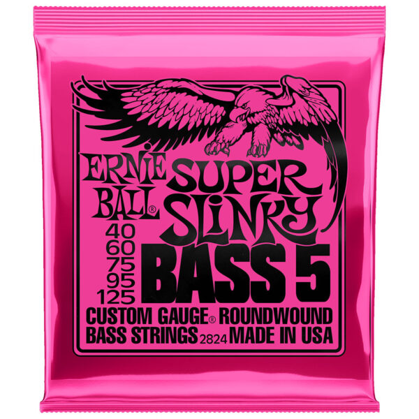 Ernie Ball Super Slinky Bass 5 2824 .040-125 Saiten E-Bass