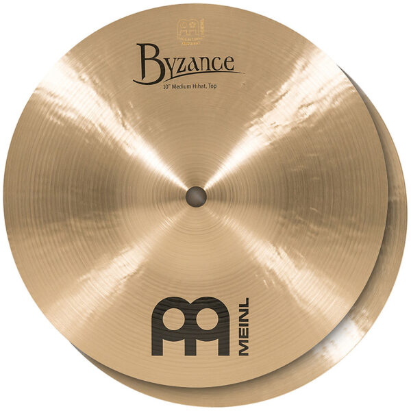 Meinl Byzance Traditional 10" Medium HiHat Hi-Hat-Becken