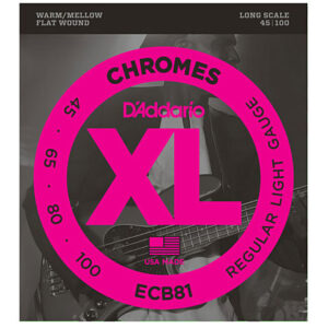 D'Addario ECB81 Chromes .045-100 Saiten E-Bass