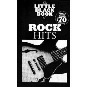 Music Sales The Little Black Book of Rock Hits Songbook