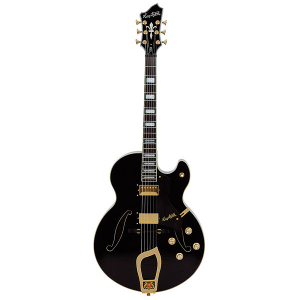 Hagstrom HJ 500 Black Gloss E-Gitarre