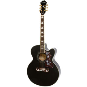 Epiphone J-200 EC Studio BK Westerngitarre