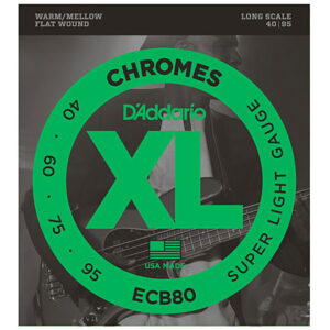 D'Addario ECB80 Chromes .040-095 Saiten E-Bass