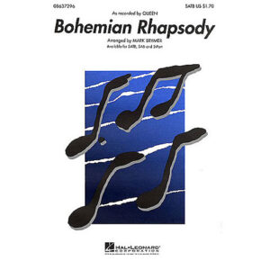 Hal Leonard Queen - Bohemian Rhapsody Chornoten