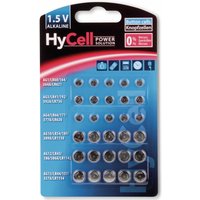 HYCELL Knopfzelle Set 30-teilig