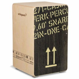 Schlagwerk CP404BLK 2inOne Black Edition (Large) Cajon