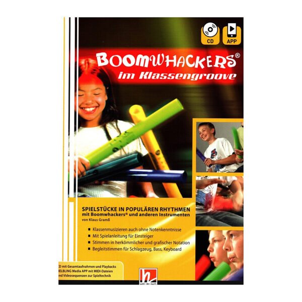 Helbling Boomwhackers im Klassengroove Lehrbuch