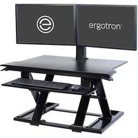 Ergotron WorkFit-TX Ergonomischer Schreibtischaufsatz schwarz 33-467-921