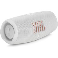 JBL Charge 5 Tragbarer Bluetooth-Lautsprecher weiß