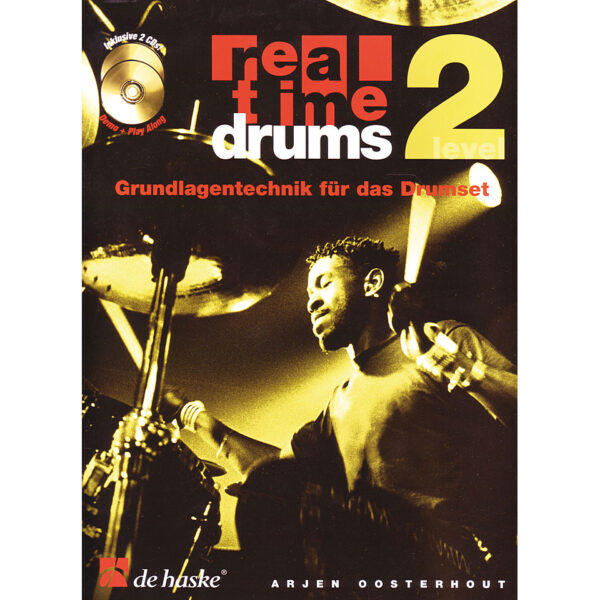 De Haske Real Time Drums 2 - Grundlagentechnik für das Drumset