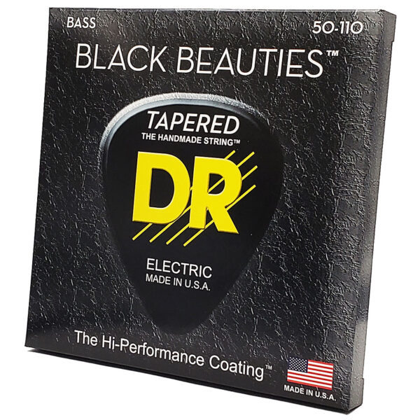 DR Strings Black Beauties Tapered BKBT-50 050-110 Saiten E-Bass