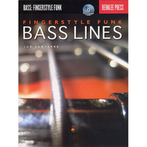 Berklee Press Fingerstyle Funk Bass Lines Lehrbuch