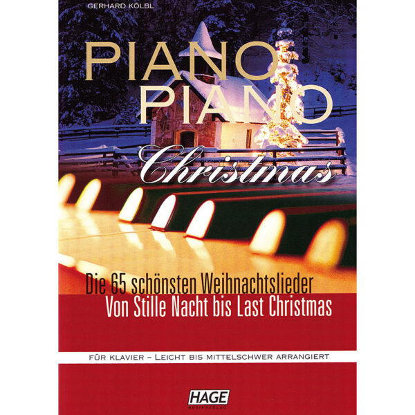 Hage Piano Piano Christmas Notenbuch