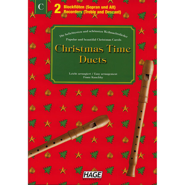 Hage Christmas Time Duets Notenbuch