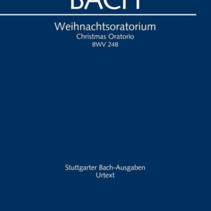 Klavierauszug Weihnachtsoratorium BWV 248