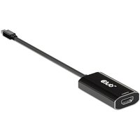 Club 3D DisplayPort™1.4 auf HDMI™ 4K120Hz DSC1.2 Aktiver Adapter St./B.