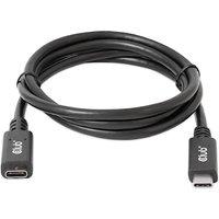 Club 3D USB-Typ-C Gen1 Verlängerungskabel 5Gbps 60W(20V/3A) 4K60Hz St./B 1m