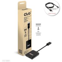 Club 3D DisplayPort 1.4 auf HDMI Dual Monitor 4K60Hz 0