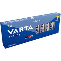 VARTA Energy Batterie Mignon AA LR6 10er Retail Box 04106229410