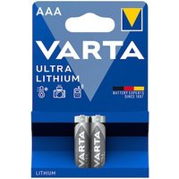 VARTA Professional Ultra Lithium Batterie Micro AAA FR03 2er Blister