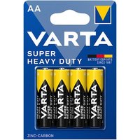 VARTA Super Heavy Duty Batterie Mignon AA R6 4er Blister