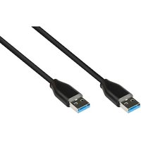 Good Connections USB 3.2 Gen.2 Anschlusskabel 1m St. A/ St. A schwarz