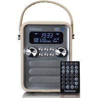 Lenco PDR-051TPSI Tragbares DAB+ FM-Radio mit BT