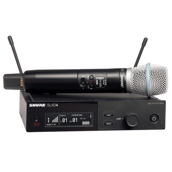 Shure SLXD24E/Beta 87A K59 Funkmikrofon – Bild 2