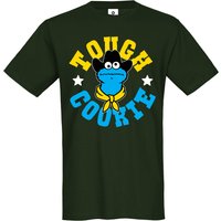 Sesamstrasse Tough Cookie Herren T-Shirt oliv