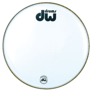 DW Bass Drum Head 22" White Coated Bass-Drum-Fell