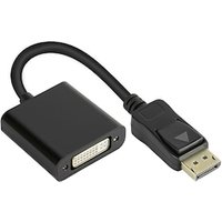 Good Connections Adapter DisplayPort St an DVI-I 24+5 Bu 1080P @60Hz ca. 20cm