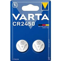 VARTA Professional Electronics Knopfzelle Batterie CR 2450 2er Blister